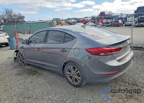 2018 Hyundai Elantra Sel z USA, uszkodzony, nr VIN 5NPD84LF9JH364178